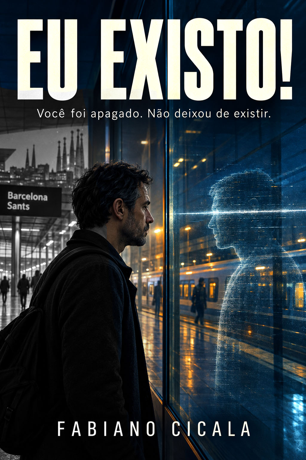 Capa original do livro Eu Existo!