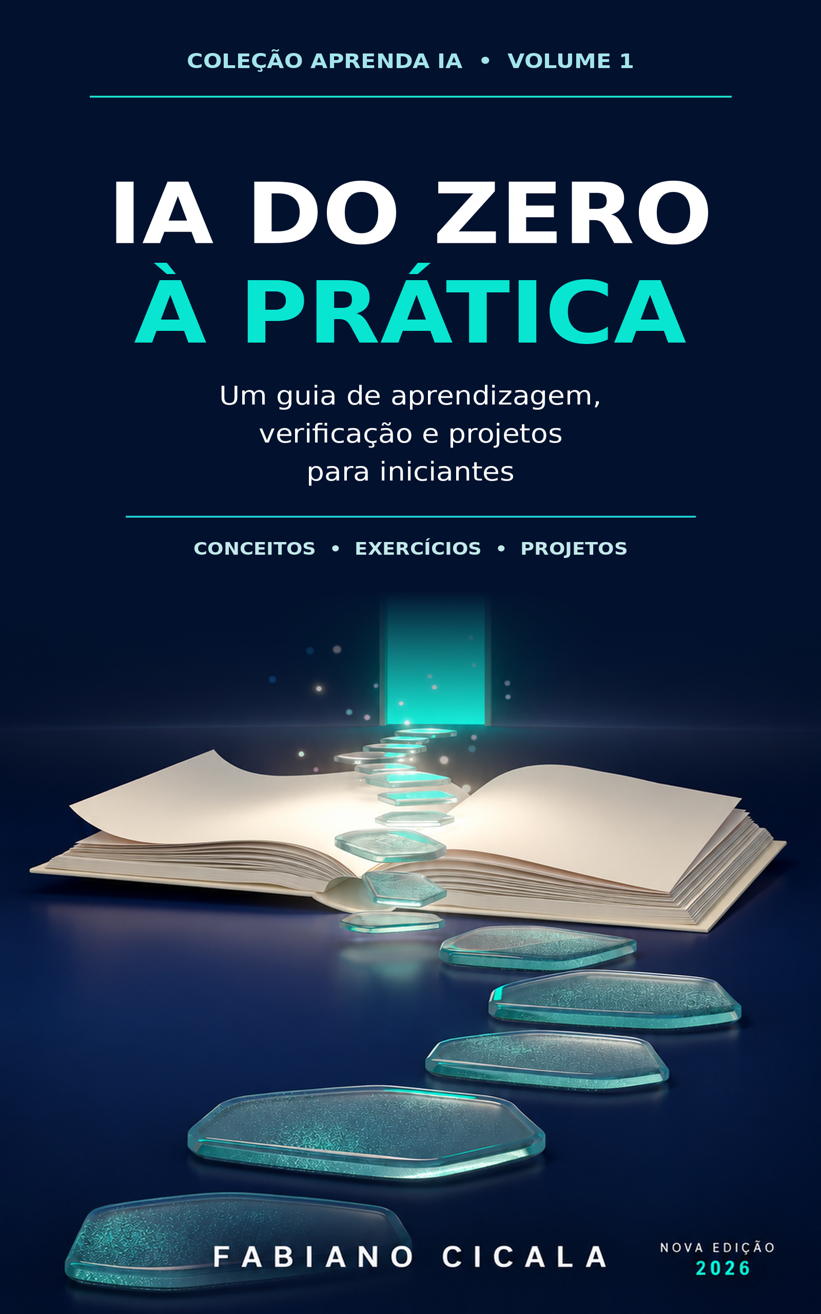 Capa de IA do Zero à Prática, de Fabiano Cicala