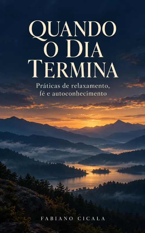 Capa de Quando o Dia Termina, de Fabiano Cicala